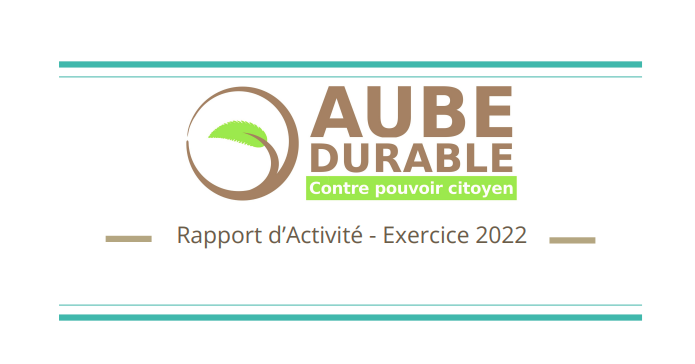 Rapport d'activité - Exercice 2022